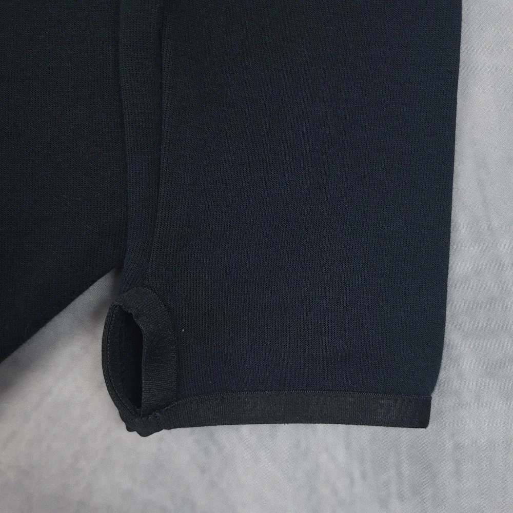 Nike Tech Fleece Half Zip Sweatshirt Womens Small Black Running Top Thumb Hole - Picture 9 of 16